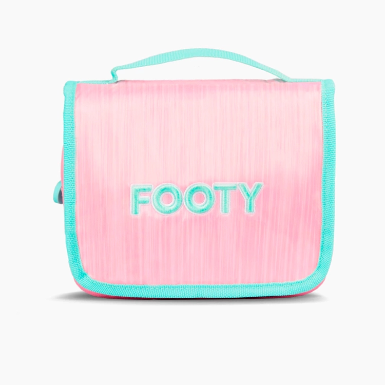 Cartuchera Escolar Footy 2026 Colorland Desplegable Rosa Art.F263014